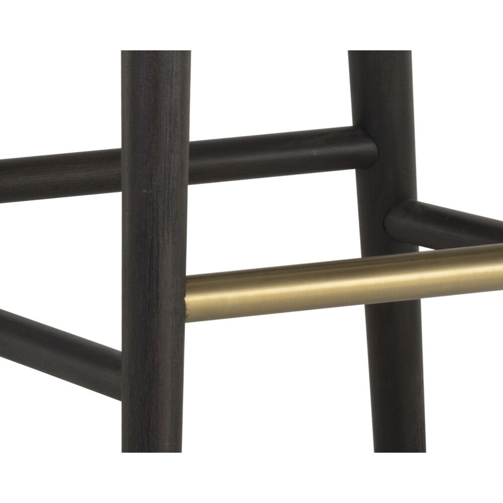 Monae 36.5 inch Bravo Cream / Polo Club Muslin Counter Stool